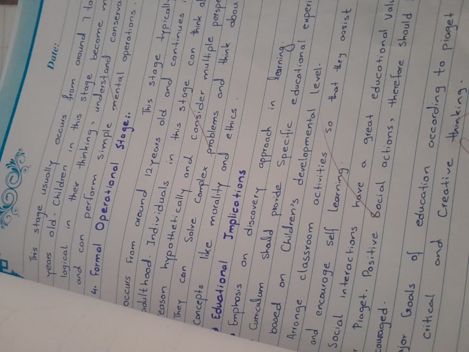 write  assignments, study notes, and documents by hand