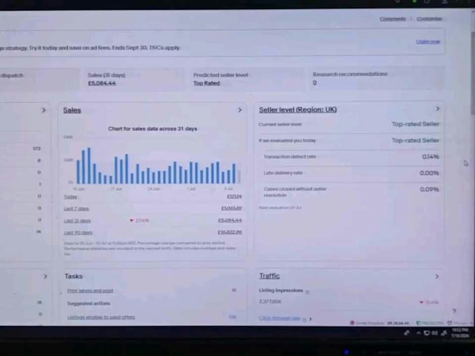 do amazon to ebay dropshipping product listings in UK market