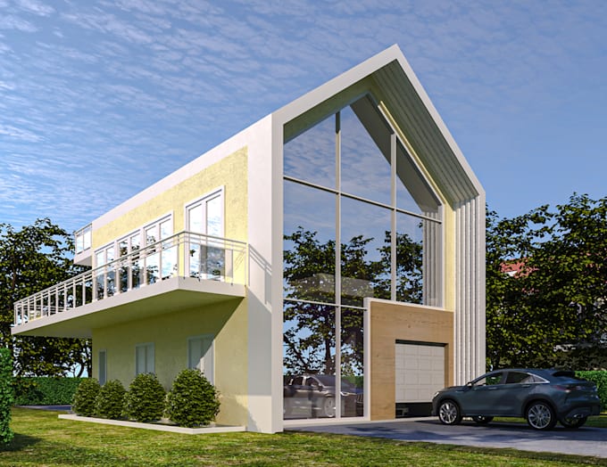 architectural floor plan,3d modeling realistic rendering in revit and sketchup