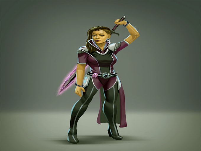 character and concept art for dnd, nft and games