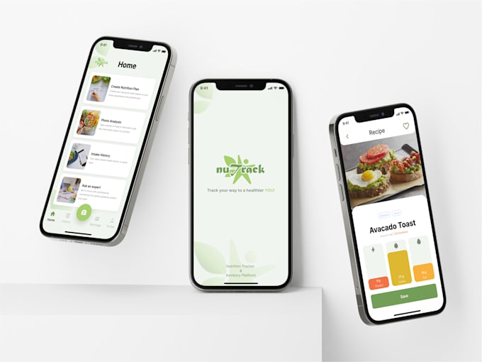create simple and aesthetic website figma ui design for you