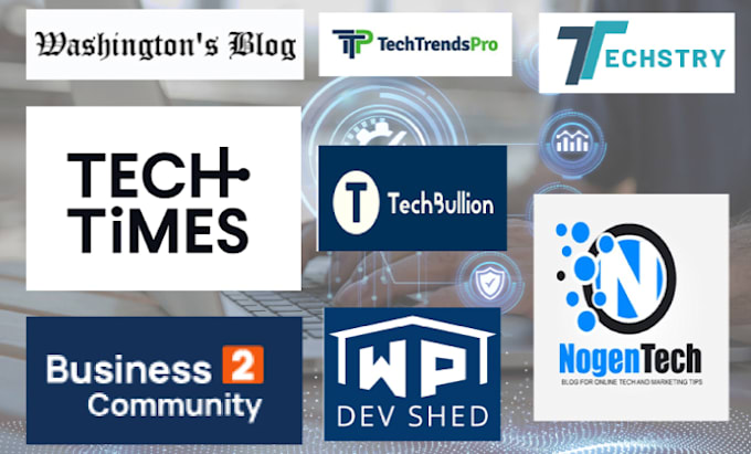 published articles on high authority tech sites