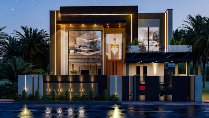 do fast sketchup 3d modeling and realistic rendering