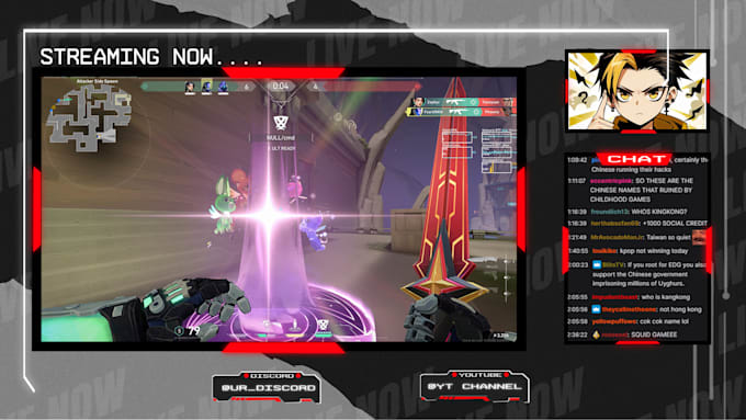 design twitch logo, twitch overlay, kick, animated stream overlay, screen