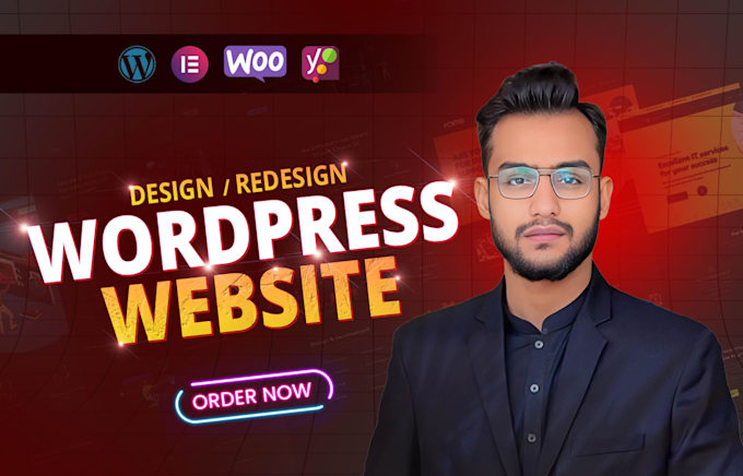 build a responsive wordpress website with elementor