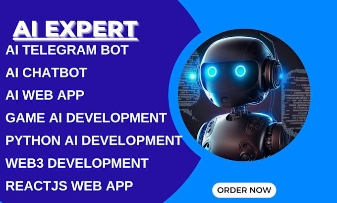 ai telegram bot ai chatbot web app game ai bot development python, web3 reactjs