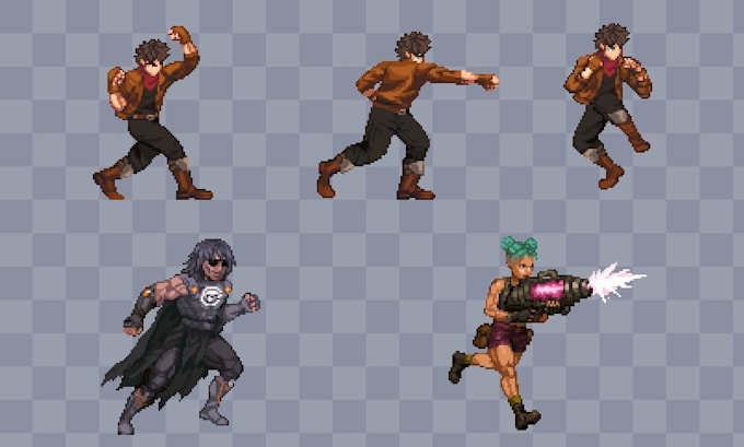 create any pixel animation