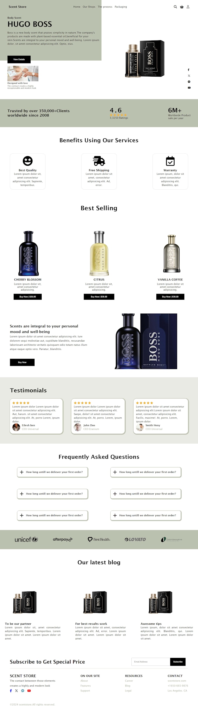 convert figma psd to responsive website html css or bootstrap js