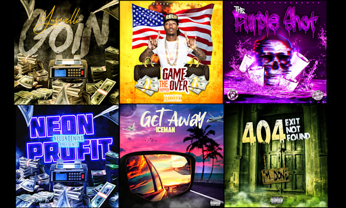 design professional hip hop, rap, and urban mixtape album cover art