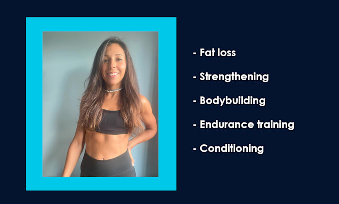 be your online personal trainer in live sessions