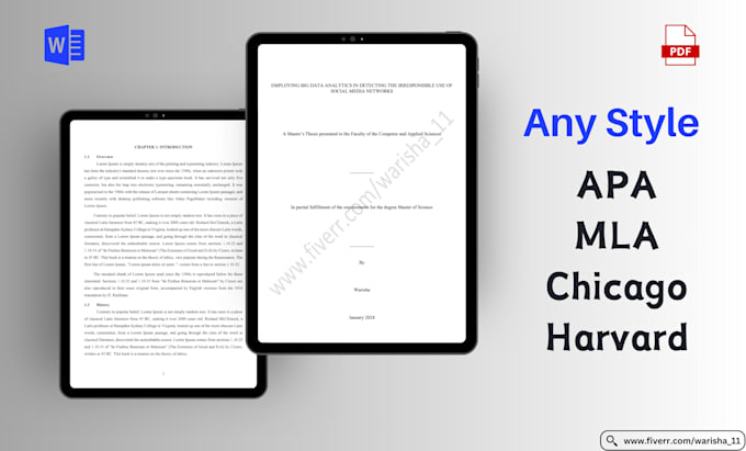 proofread and format your thesis, dissertation
