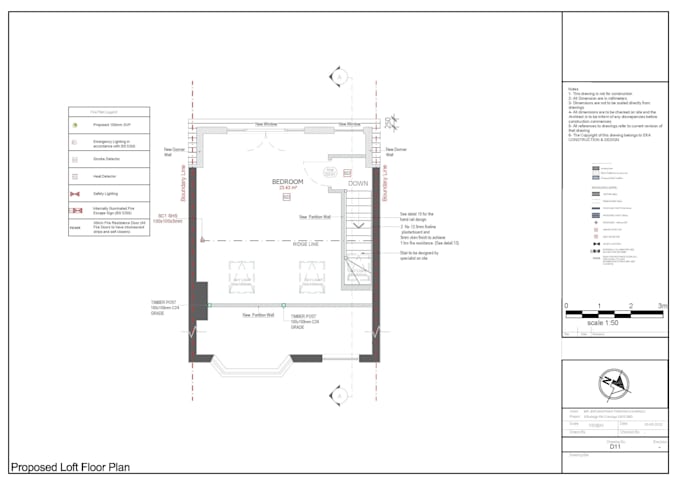 create planning permission drawings as per british standards
