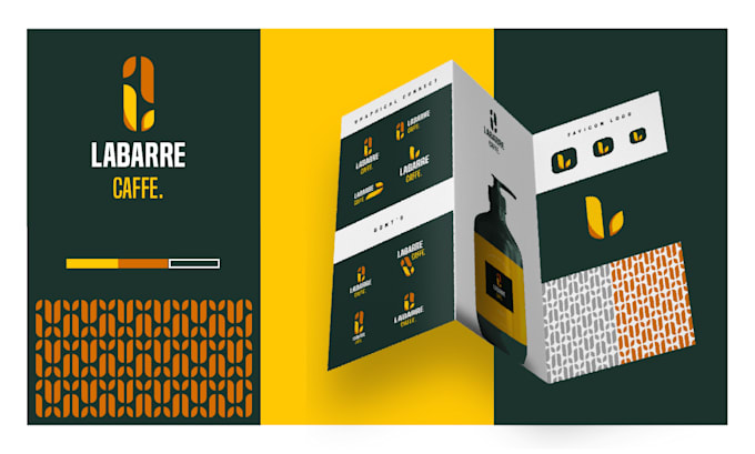 Do custom minimalist logo with branding kit and full brand identity by ...