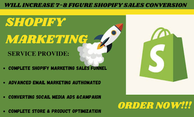 boost your shopify store sales with expert promotion, shopify marketing ads