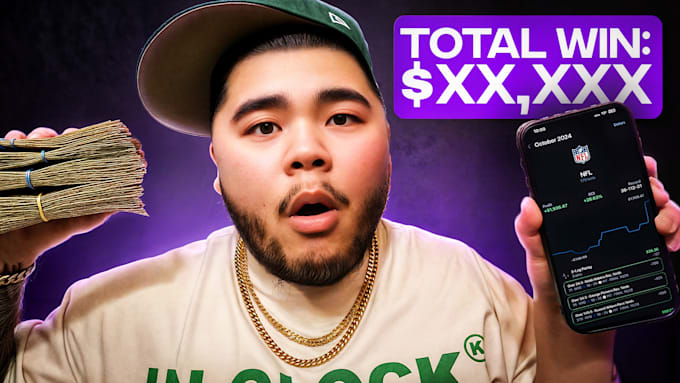 make a high CTR finance, business youtube thumbnail