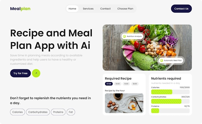 landing page and wedding website