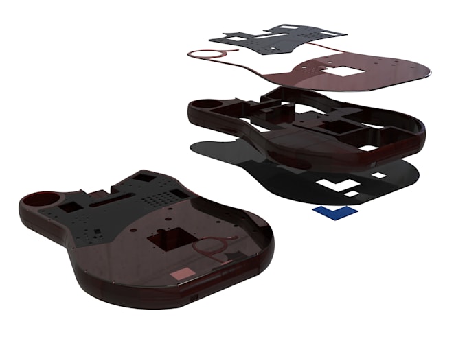 3d model in step and stl for 3d printing and manufacturing