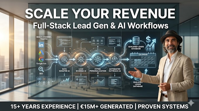 build a fullstack lead gen system to scale your revenue