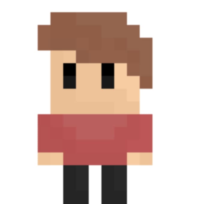 Create a pixel art character by Ashmidnight | Fiverr