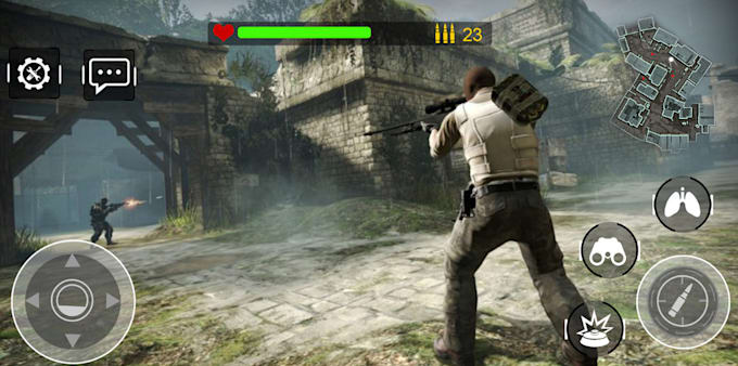 3d godot shader multiplayer battle royale game design fps ui shooting ...