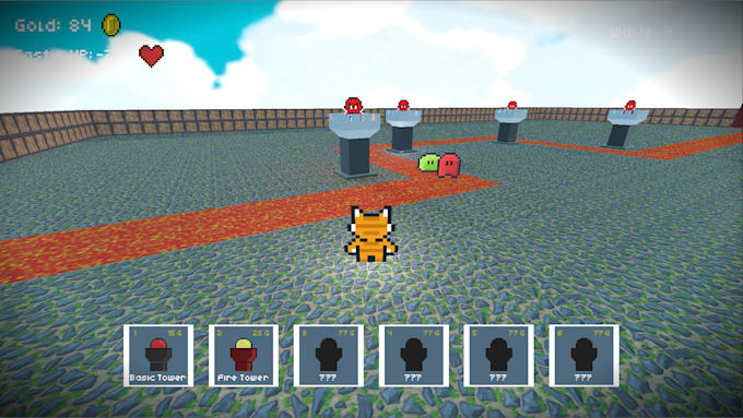create a fully functional 3d godot game for you