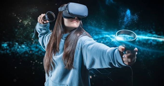 do oculus quest 2 vr game application using unreal engine, unity 3d multiplayer