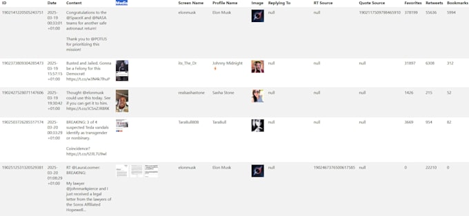 extract and archive public x twitter data tweets and media