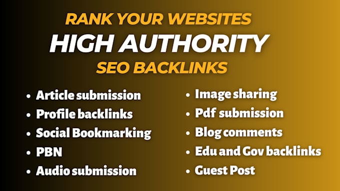do high authority dofollow seo backlinks white hat link building