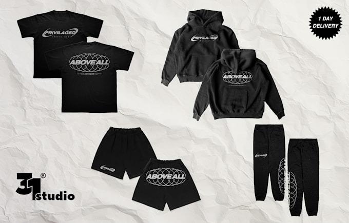 create streetwear designs for clothing with free mockup