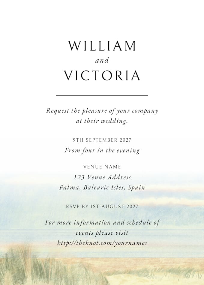 create custom invitations, seating charts, and event extras
