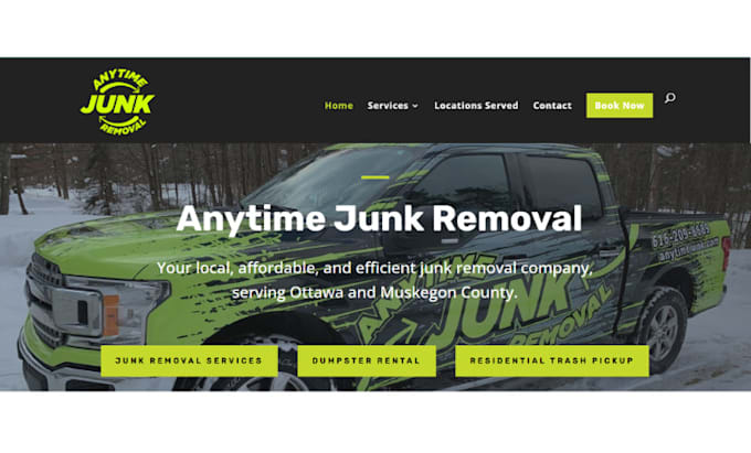 junk removal website cleaning website junk removal website
