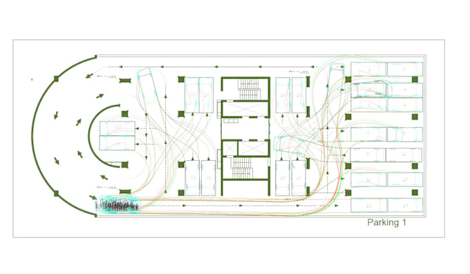 design parking lots, rv park and, parking truck layout