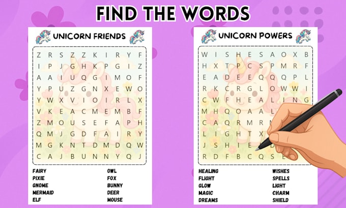 create word search puzzle book for kdp low content book