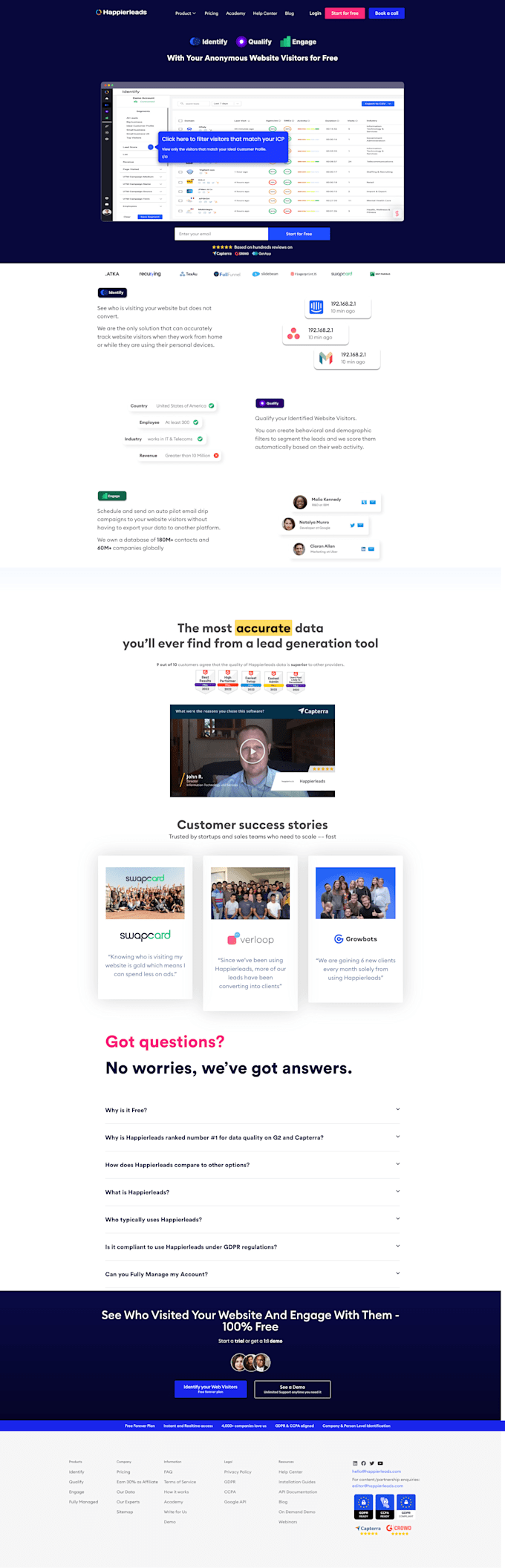 do stunning modern wordpress elementor landing page design