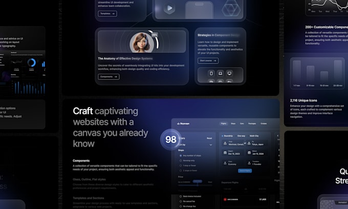 design and develop a stunning framer website