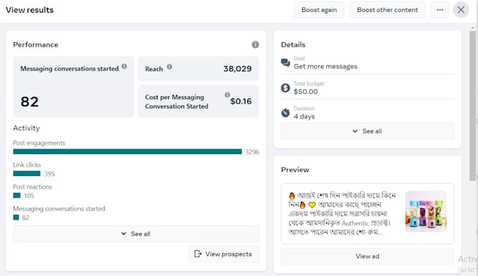 manage and setup facebook and ig ads campaign