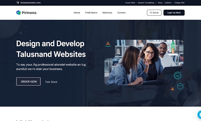 do website design and development full stack developer