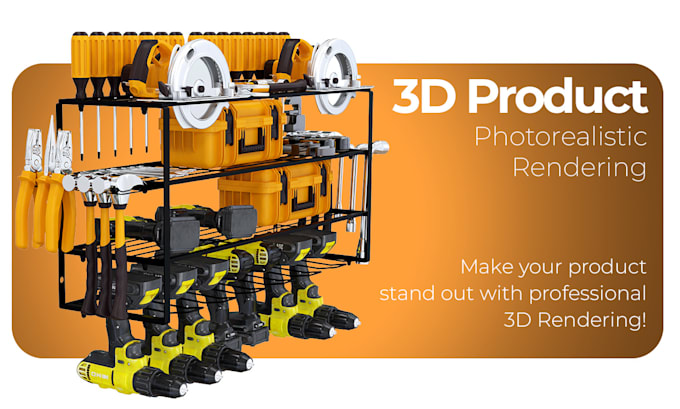 Do photorealistic 3d product rendering by Creativejunaid9 | Fiverr