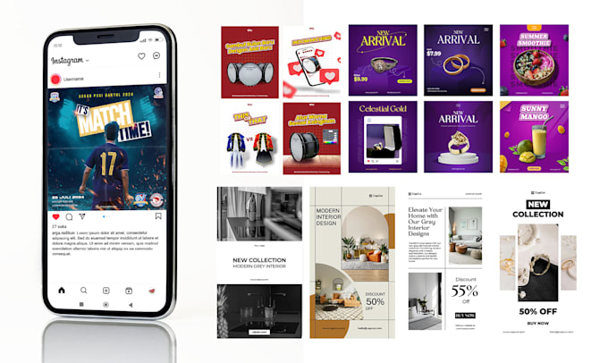create a social media post design