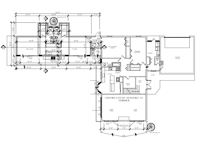 draw floor plans, elevations, and sections in autocad