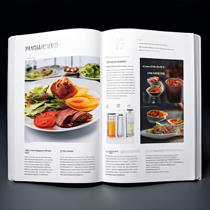 esign a professional and custom product catalog layout
