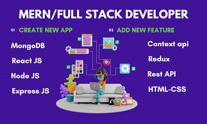 be full stack mern stack developer for web applications