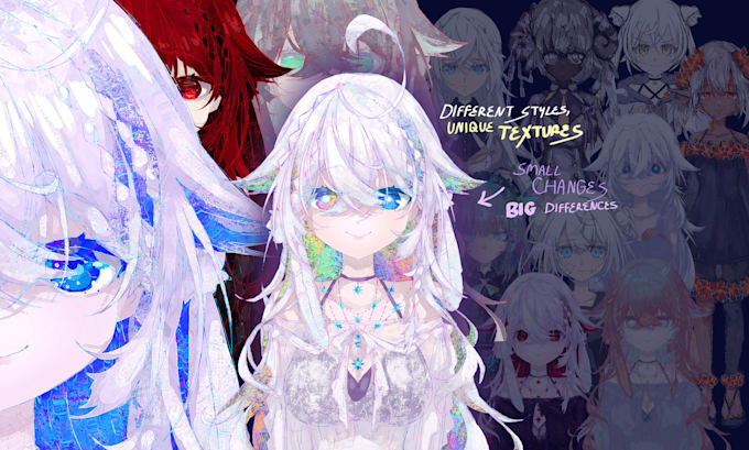draw cute character sprites for visual novels, cheap game art, waifu art