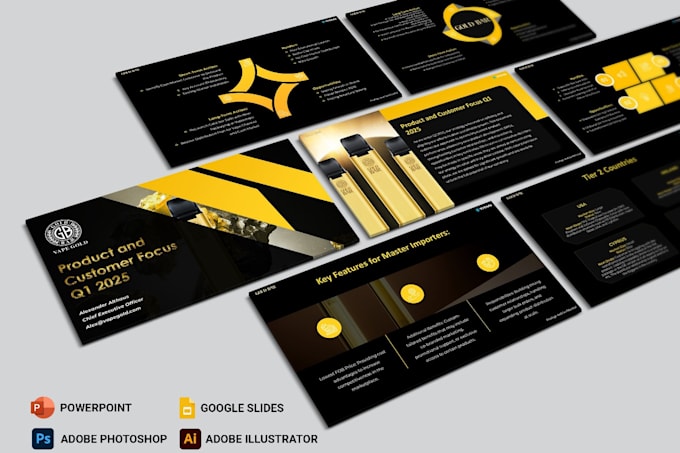 redesign your powerpoint presentation or redesign your existing pdfs into ppt