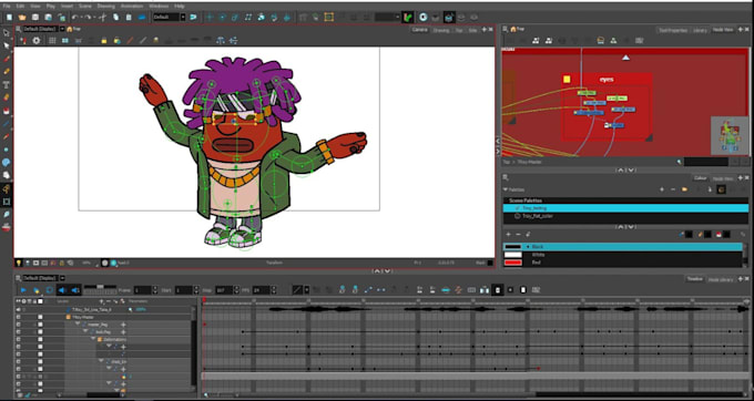 Create Custom Toon Boom Harmony Rigs 2d Character Rig Animation In Toon Create Custom Toon Boom Harmony Rigs 2d Character Rig Animation In Toon