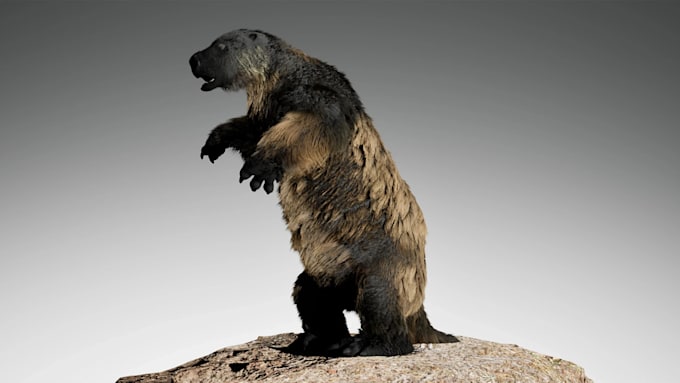 do 3d animal model, dnd, creature model for game and printing