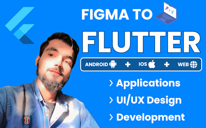 develop any flutter ui for your flutter app development