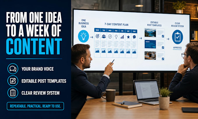create an ai social media content system for your business