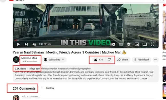 do organic youtube video promotion service