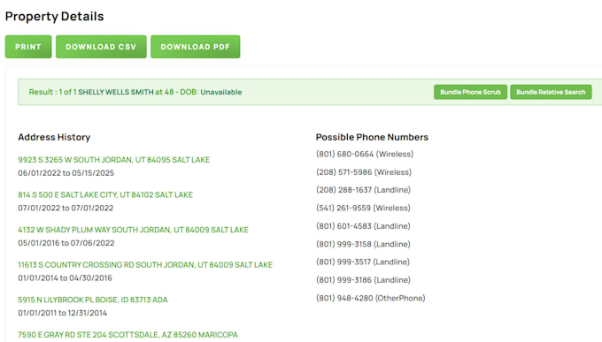 do skip tracing and research for commercial properties